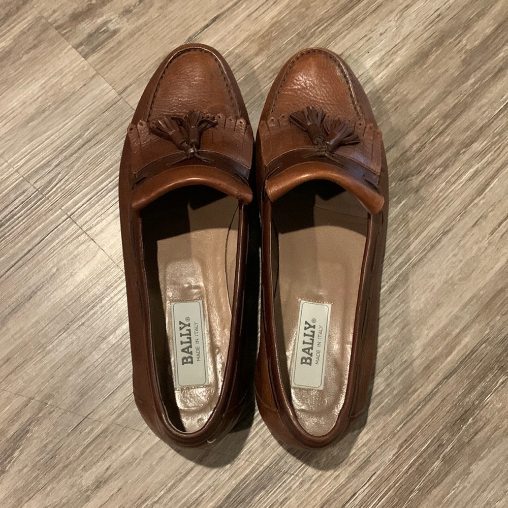 Bally made in Italy loafers